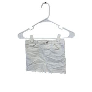 *Bundle Only* White Denim Mini Skirt - Cat & Jack - S (6/6X)